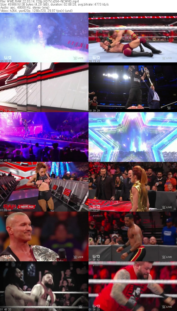 WWE.RAW.22.03.14.720p.HDTV.x264NCWHD 저장 파일썬