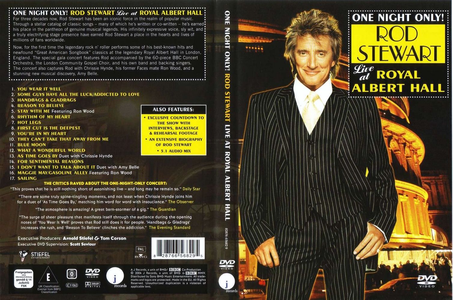 [공연실황] Rod Stewart One Night Only (Live at Royal Albert Hall 2004) 저장