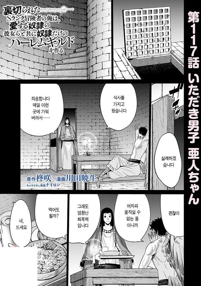 배신당한 S랭크 모험가인 나는, 사랑하는 노예 여친들과 함께 노예뿐인 하렘 길드를 만든다 1~117화