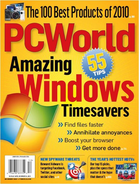 [e북잡지] 컴퓨터잡지 PC World 100 BEST PRODUCTS of 2010