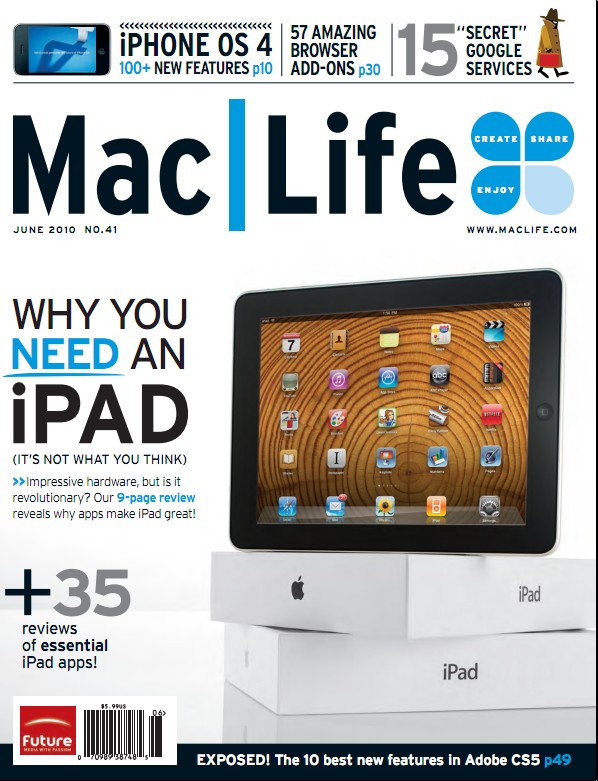 [e북잡지] MacLife.Magazine.2010년 6월