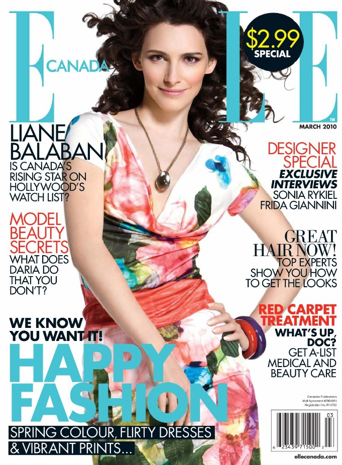 [e북잡지] 엘르 캐나다 Elle Canada 2010년 3월