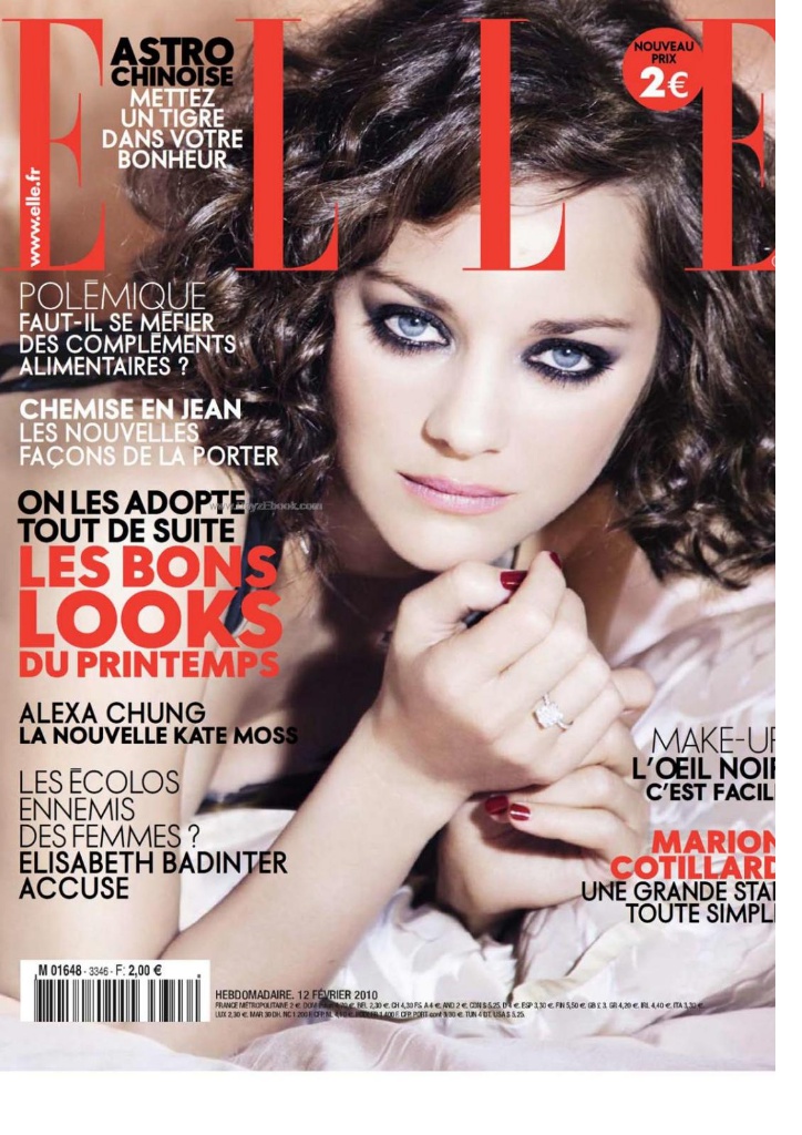 [e북잡지] Elle 2010년 2월호 (프랑스 패션잡지)
