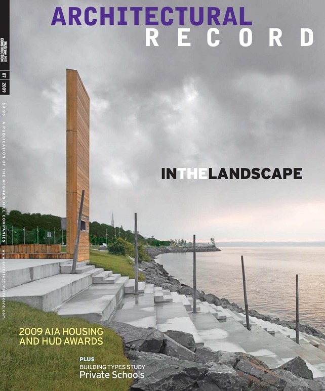 [e북잡지] 건축전문잡지 Architectural Record 2009년 7월