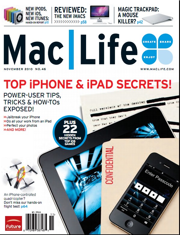 [e북잡지] MacLife.Magazine.2010년 11월
