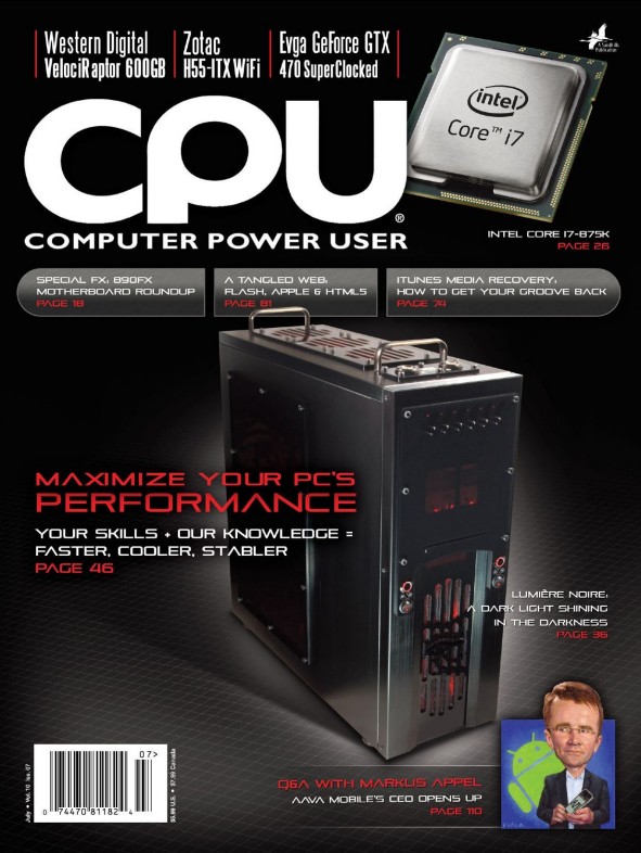 [e북잡지] 컴퓨터 잡지 CPU(Computer POWER User) 07-2010