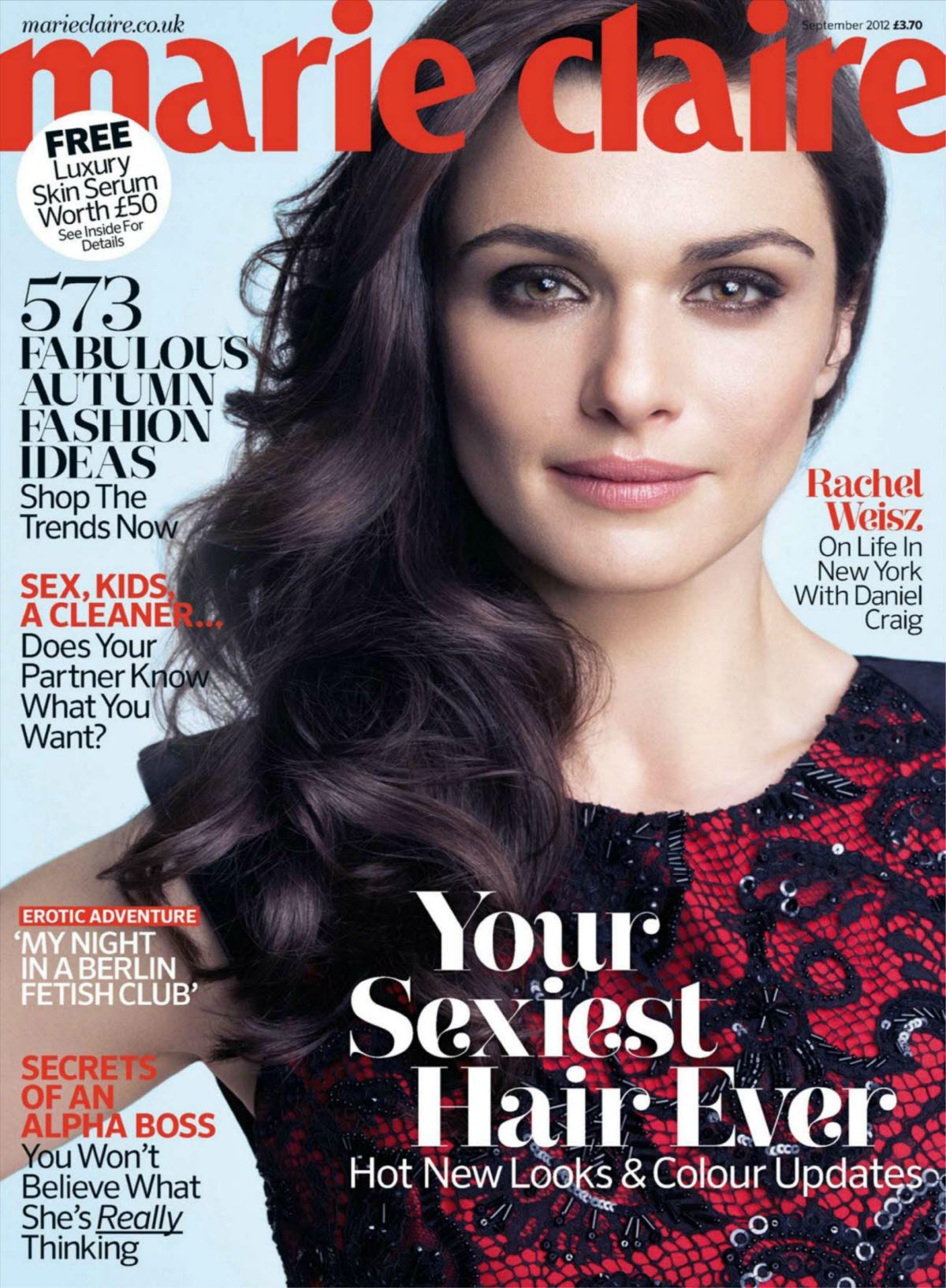 [e북잡지] Marie Claire UK - September 2012