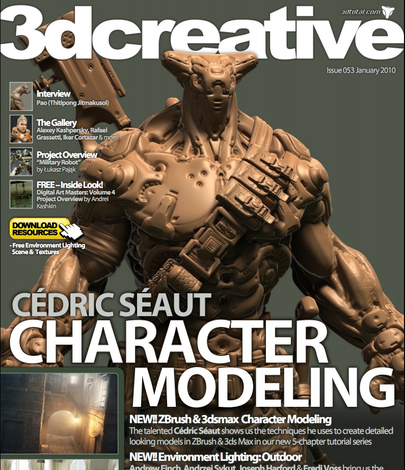 [e북잡지] 3DCreative Magazine Issue 028 December 2007
