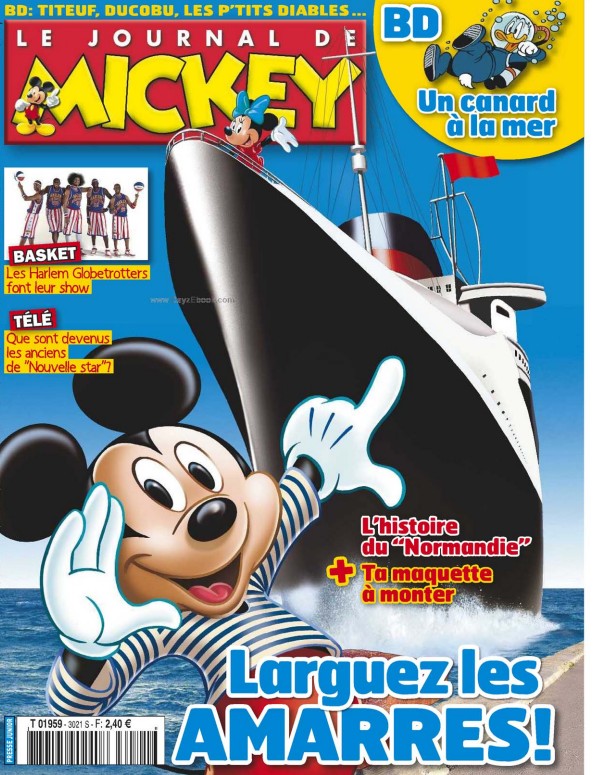 [e북잡지] Le Journal de Mickey 10.05