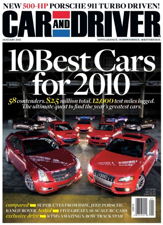 [e북잡지] 자동차잡지 Car and Driver 2010년 1월