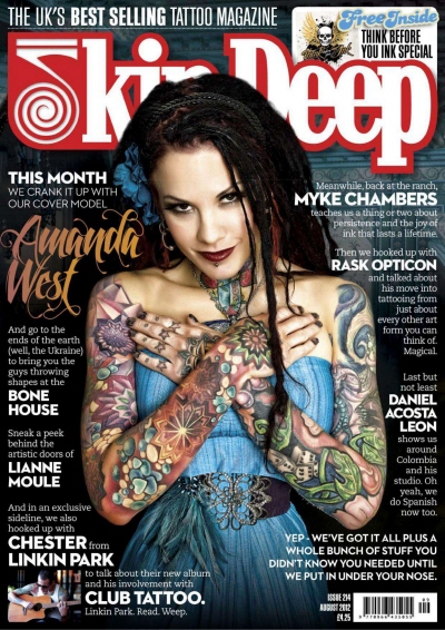 [e북잡지] Skin Deep Tattoo - 2012.08