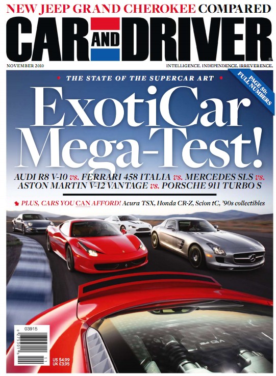 [e북잡지] 자동차잡지 Car and Driver 2010년 11월