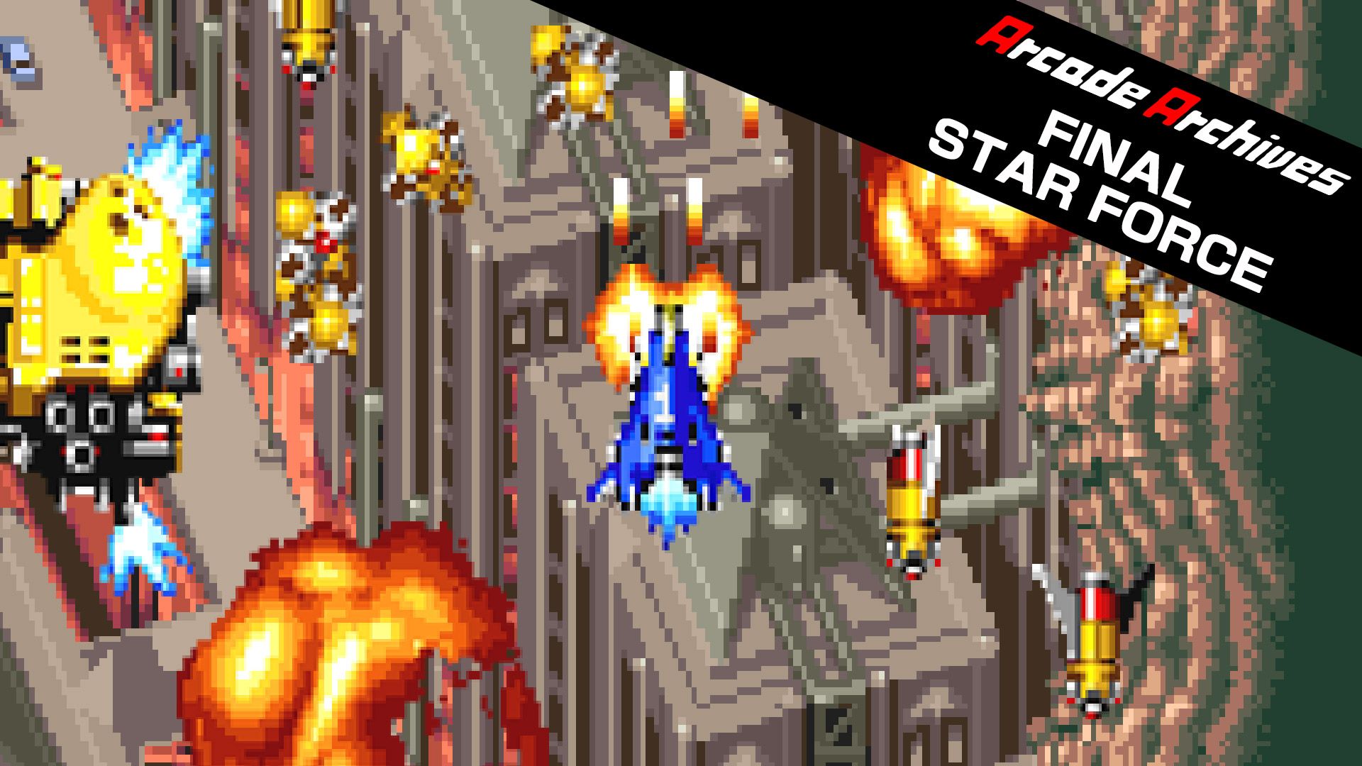 [NSW] 아케이드 아카이브 파이널 스타 포스 (Arcade Archives FINAL STAR FORCE)