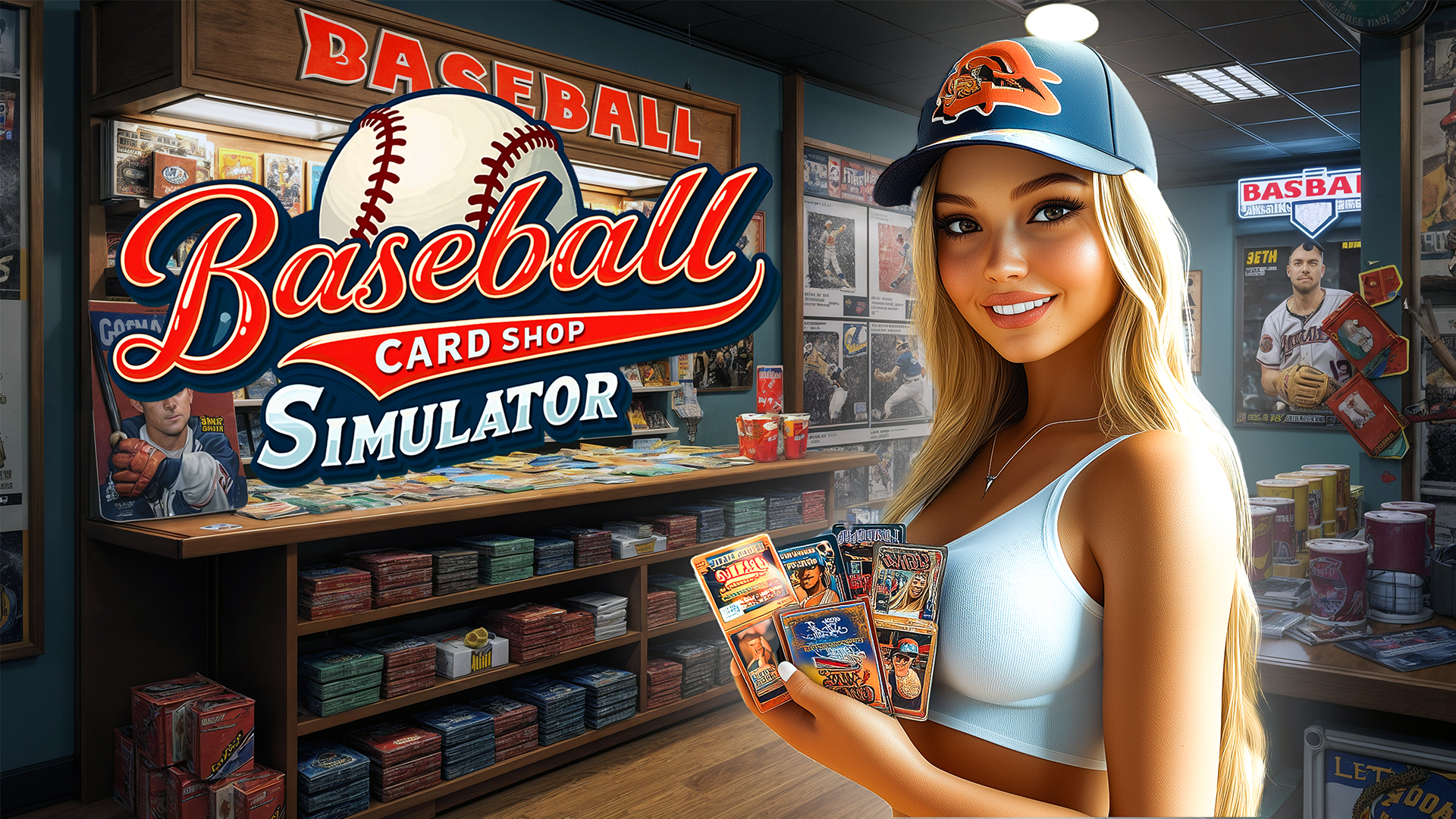 [NSW] 베이스볼 카드 샵 시뮬레이터 (Baseball Card Shop Simulator)