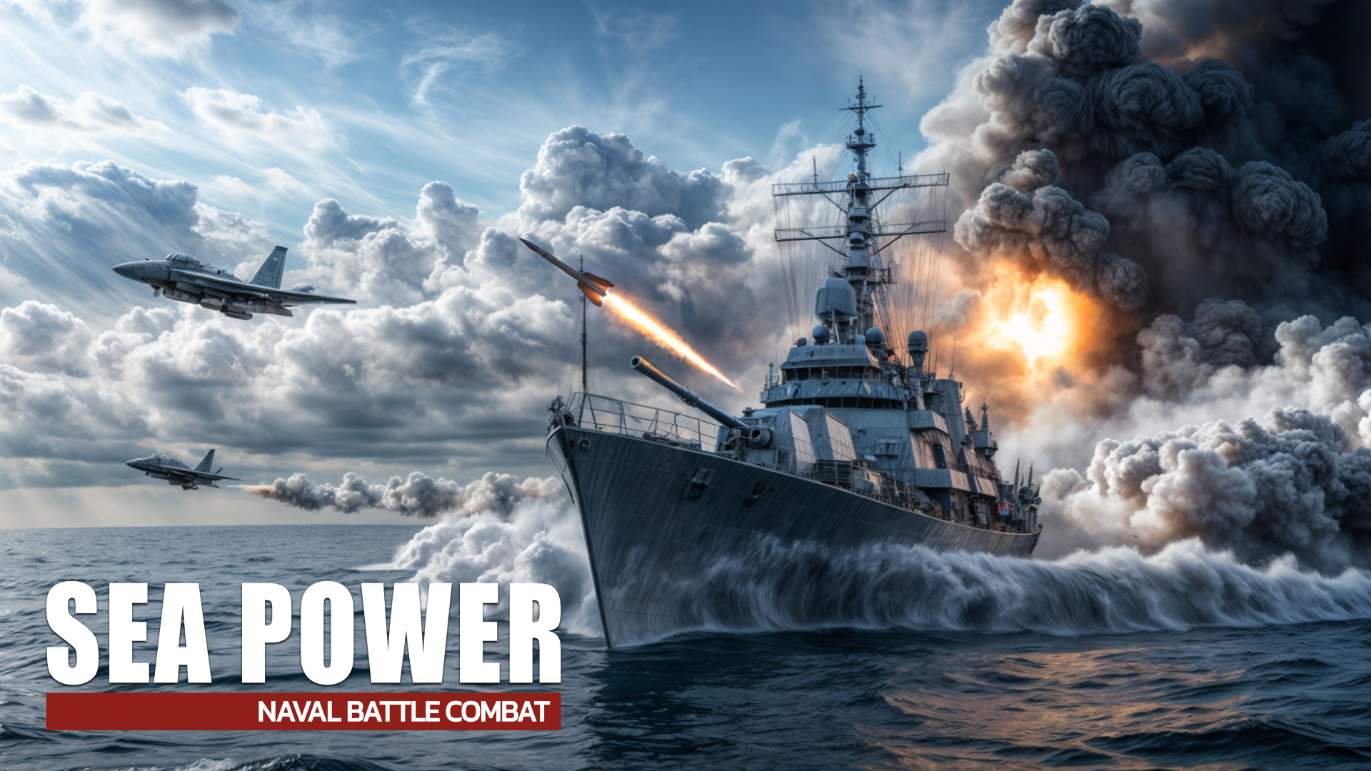 [NSW] 씨 파워 네이블 배틀 컴뱃 (SEA POWER NAVAL BATTLE COMBAT)