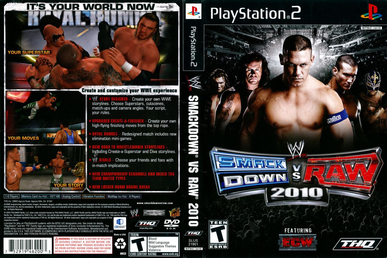 (PS2) WWE SmackDown vs Raw..
