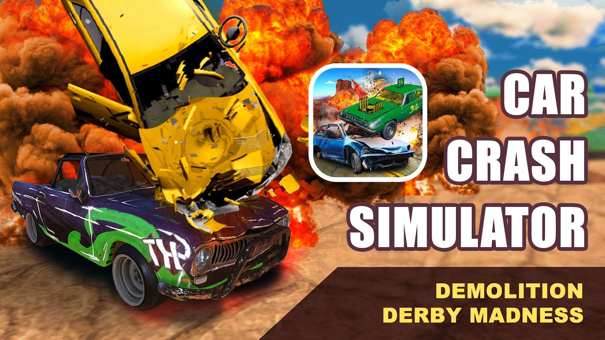 [NSW] 교통사고 시뮬레이터: 데몰리션 더비 매드니스 (Car Crash Simulator: Demolition Derby Madness)