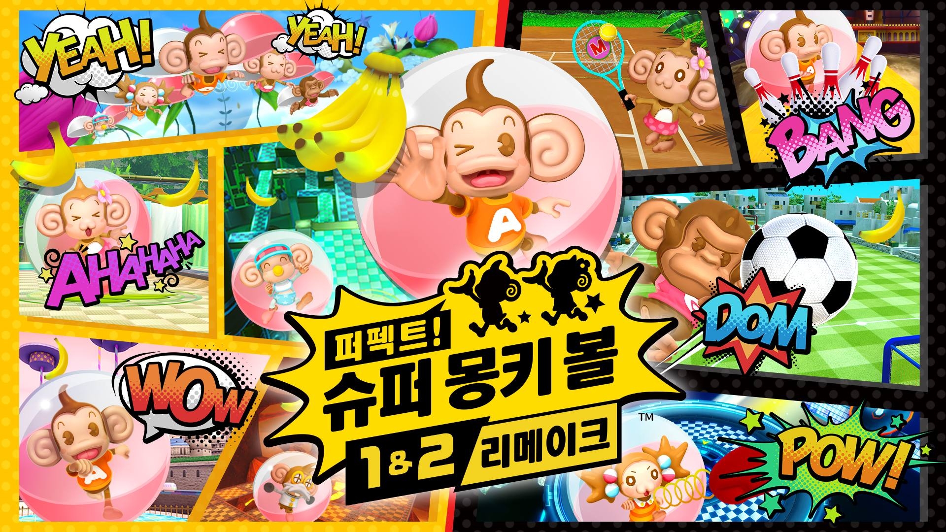 [NSW] 퍼펙트! 슈퍼 몽키 볼 1&2 리메이크 (Super Monkey Ball Banana Mania)