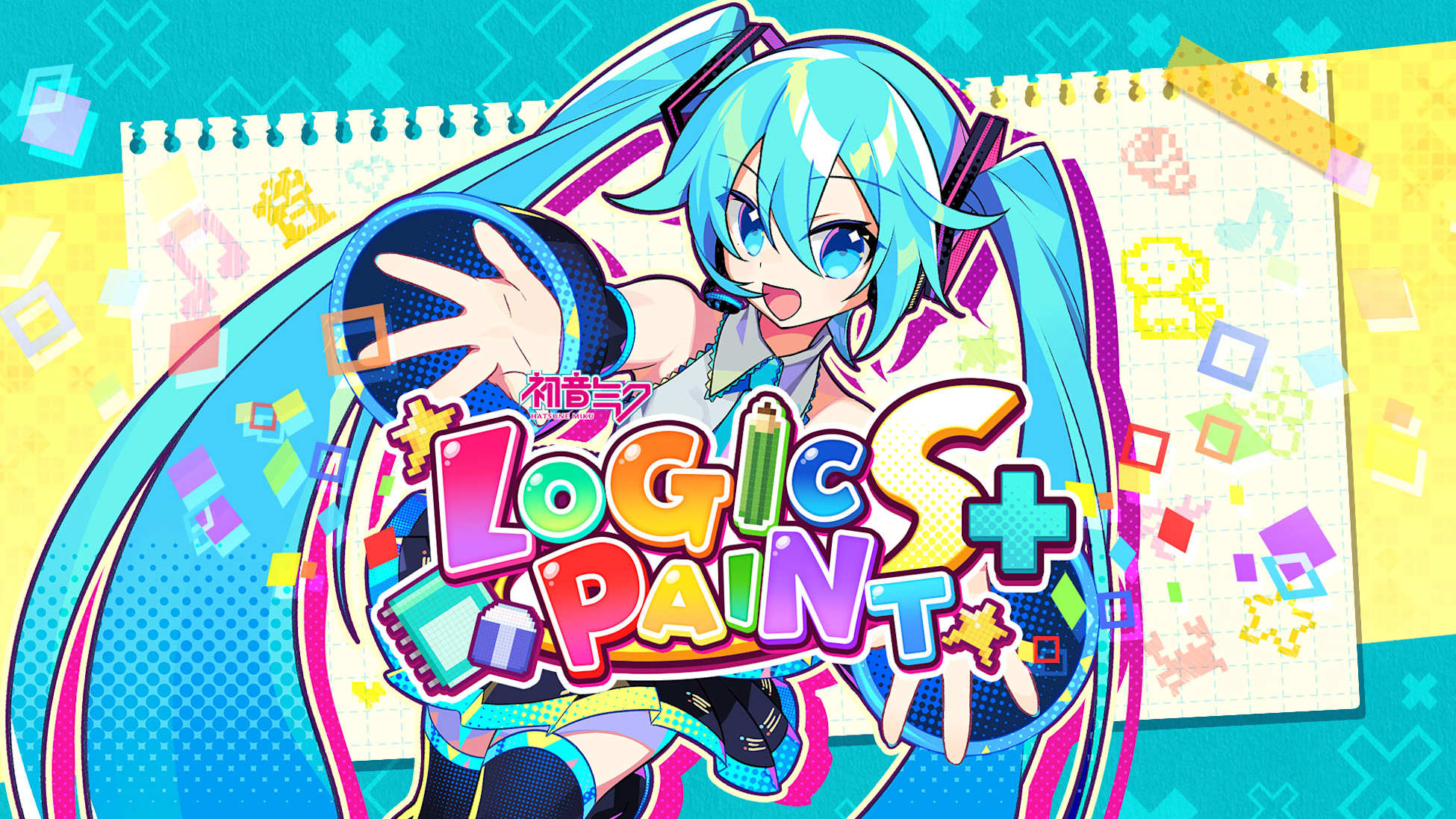 [NSW] 하츠네 미쿠 로직 페인트 S+ (Hatsune Miku Logic Paint S+)