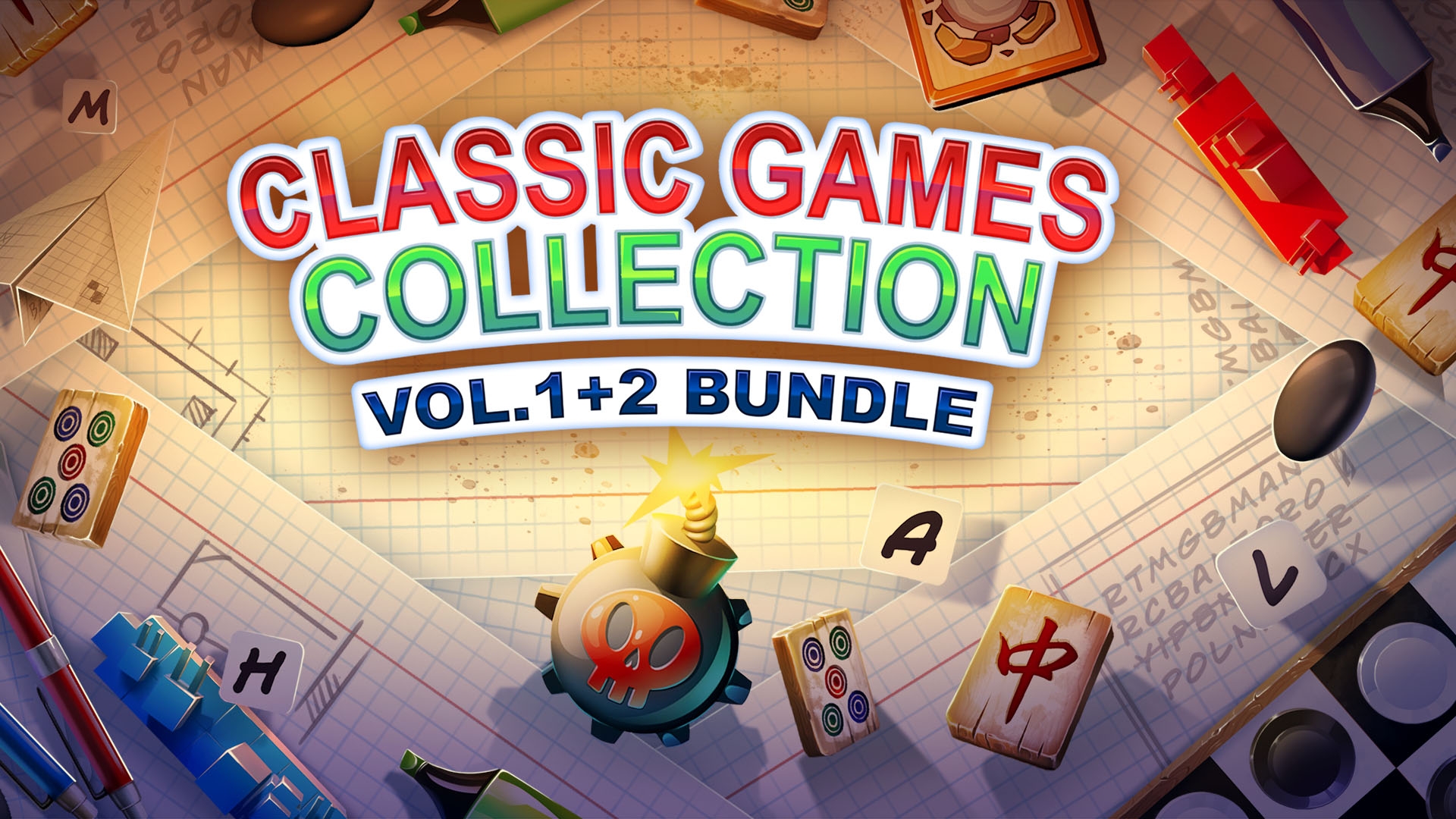 [NSW] 클래식 게임 컬렉션 볼륨 1+2 번들 (Classic Games Collection Vol.1+2 Bundle)