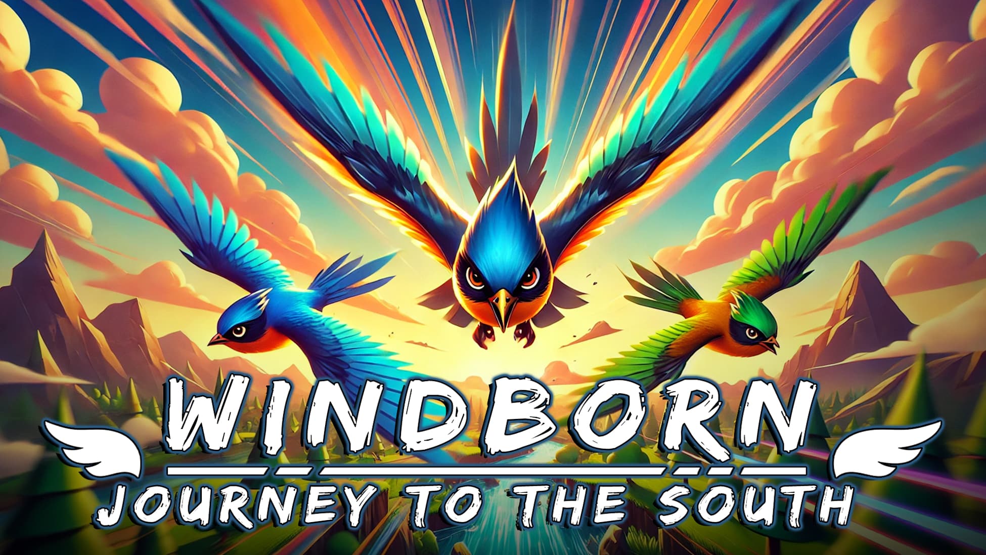 [NSW] 윈드본 - 저니 투 더 사우스 (Windborn - Journey to the South)