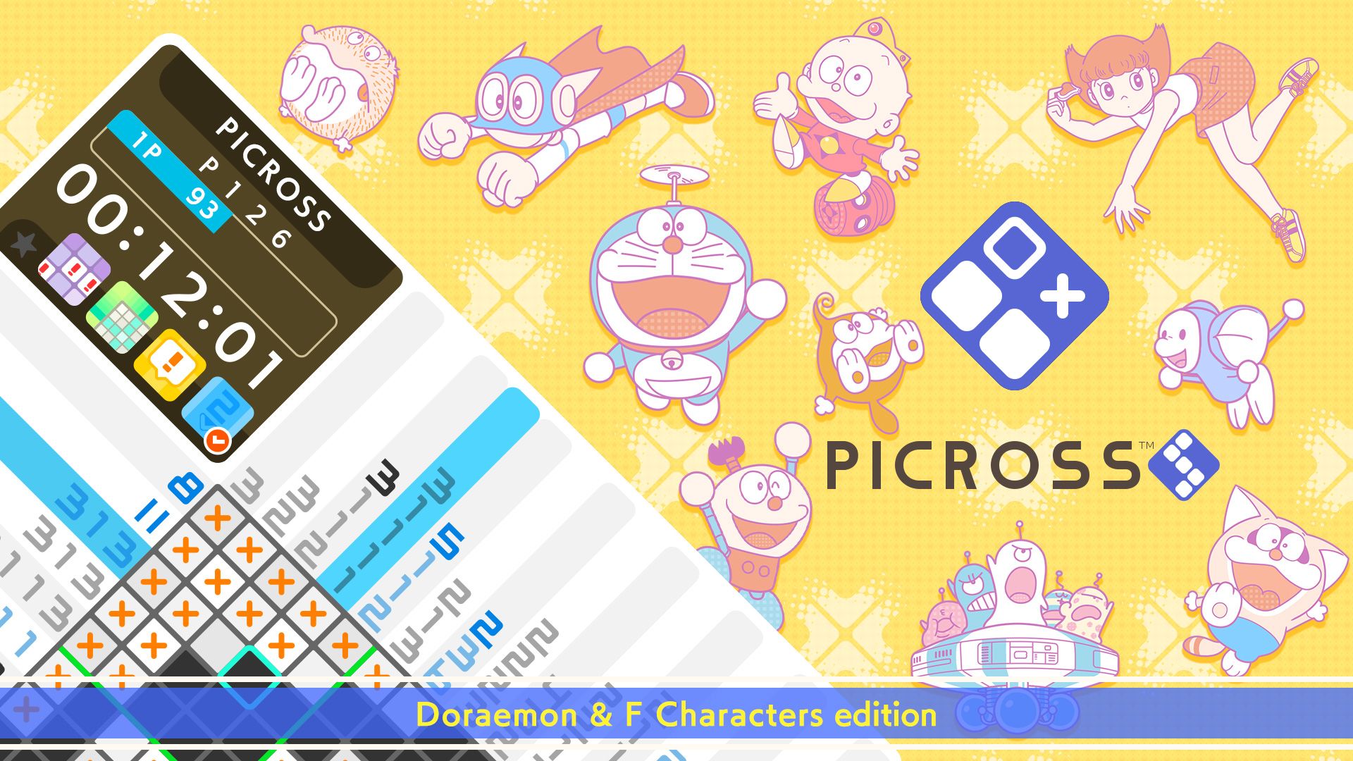 [NSW] 피크로스 S 도라에몽 & F 캐릭터 에디션 (PICROSS S Doraemon & F Characters edition)