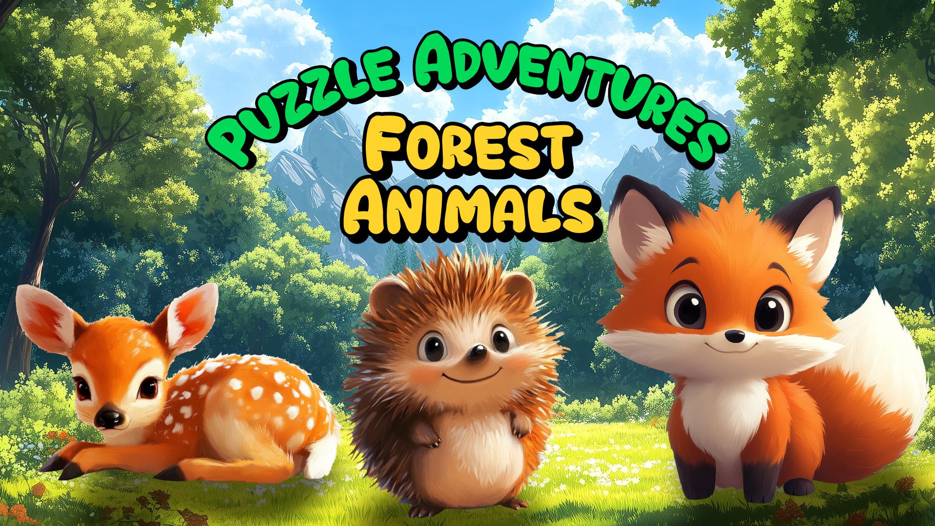 [NSW] 퍼즐 어드벤처 - 포레스트 애니멀 (Puzzle Adventures - Forest Animals)
