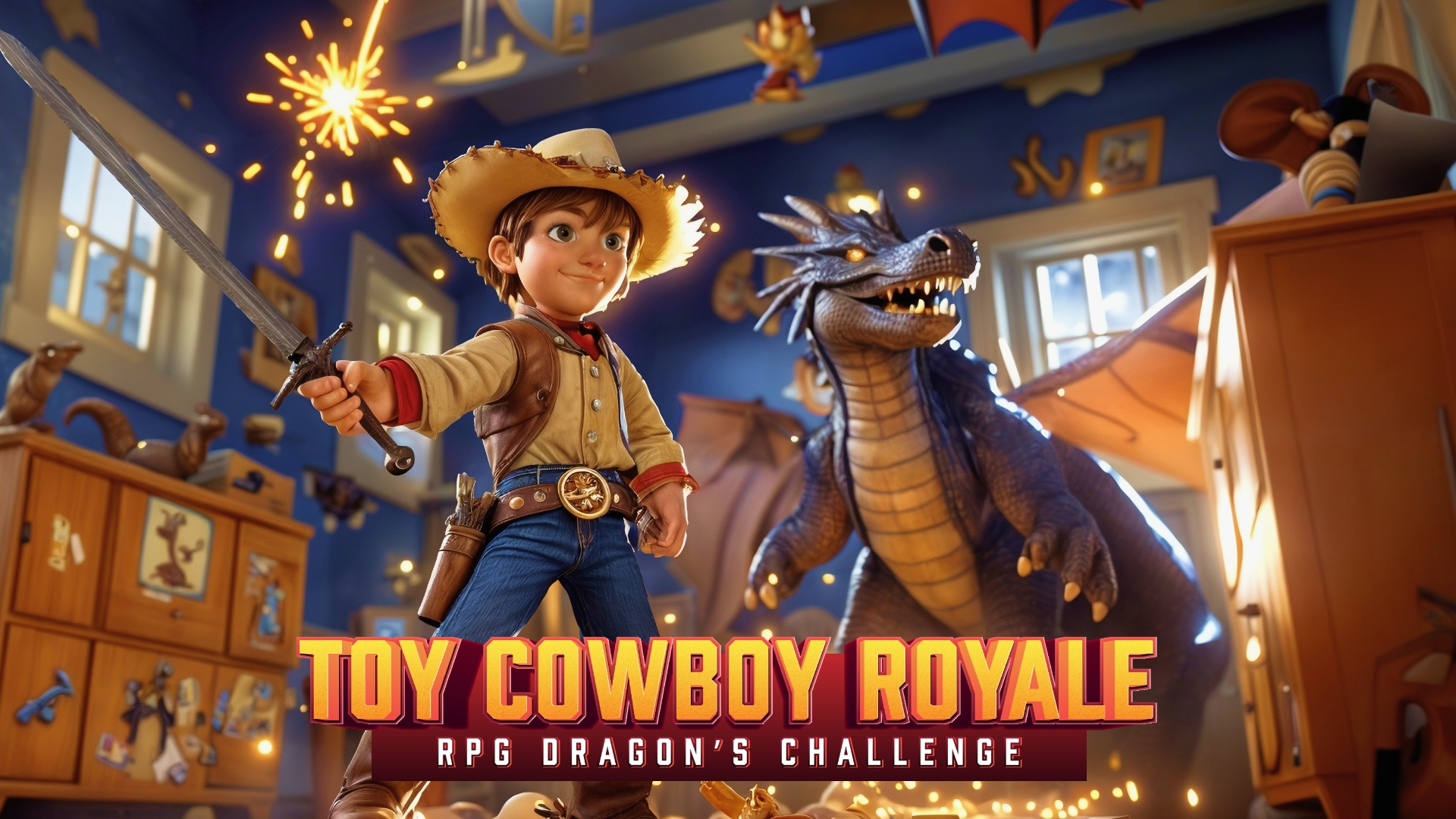 [NSW] 토이 카우보이 로얄: RPG 드래곤 챌린지 (Toy Cowboy Royale: RPG Dragon's Challenge)