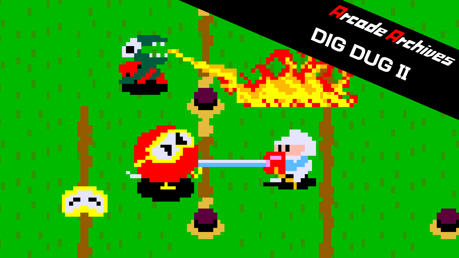 [NSW] 아케이드 아카이브 디그 더그 2 (Arcade Archives DIG DUG II)