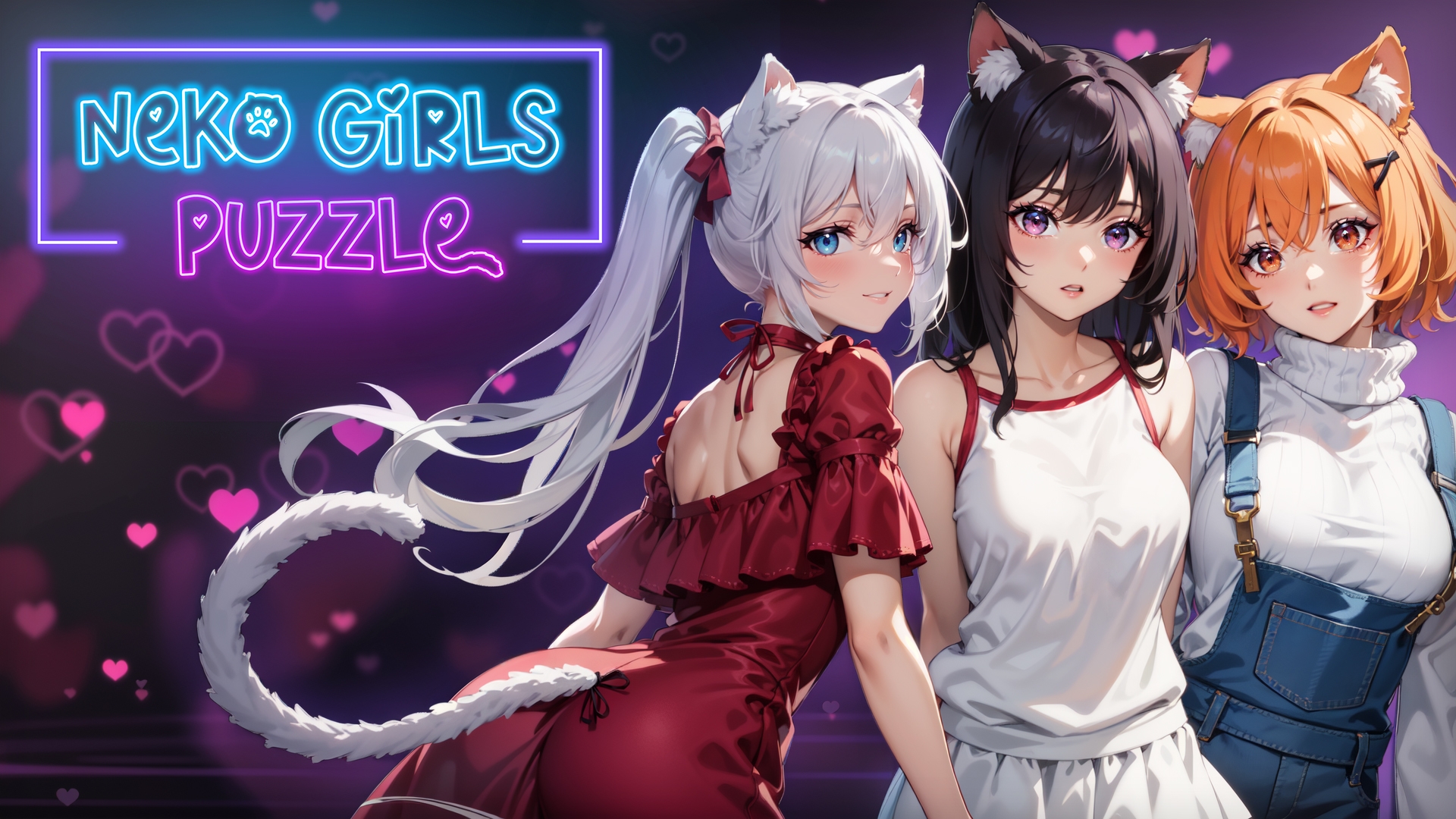 [NSW] 네코 걸 퍼즐 (Neko Girls Puzzle)
