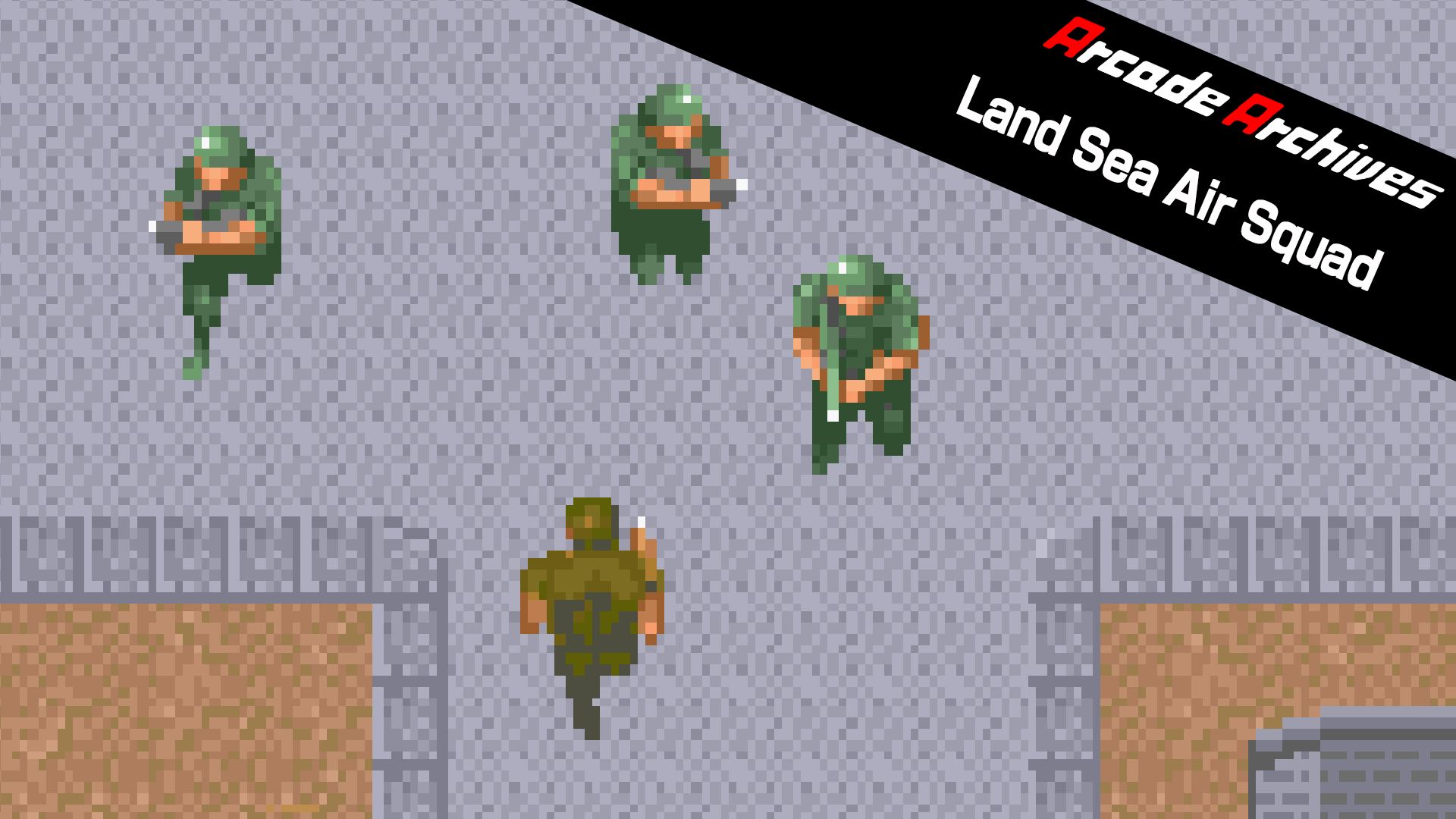 [NSW] 아케이드 아카이브 랜드 씨 에어 스쿼드 (Arcade Archives Land Sea Air Squad)
