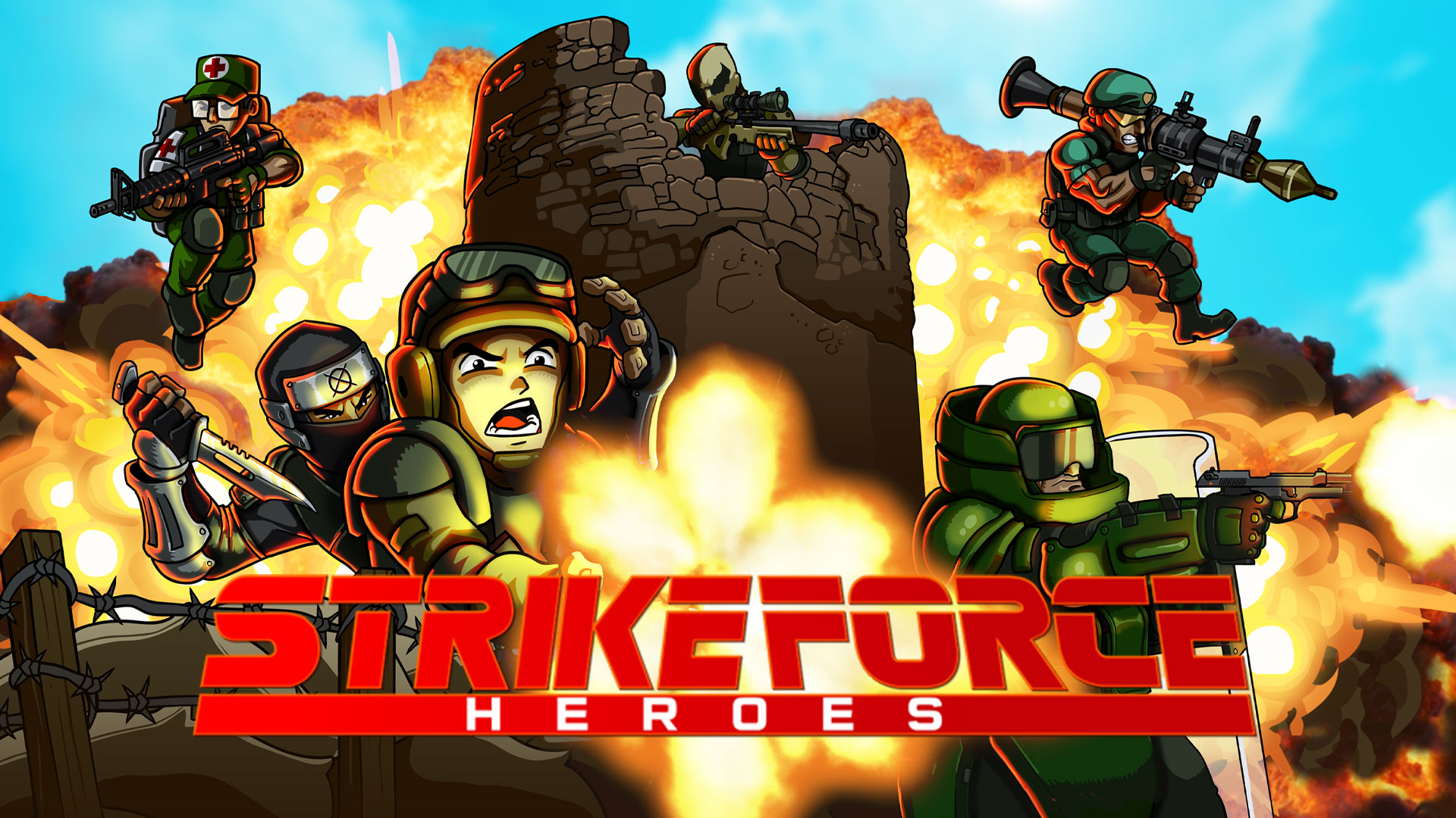 [NSW] 스트라이크 포스 히어로즈 (Strike Force Heroes)
