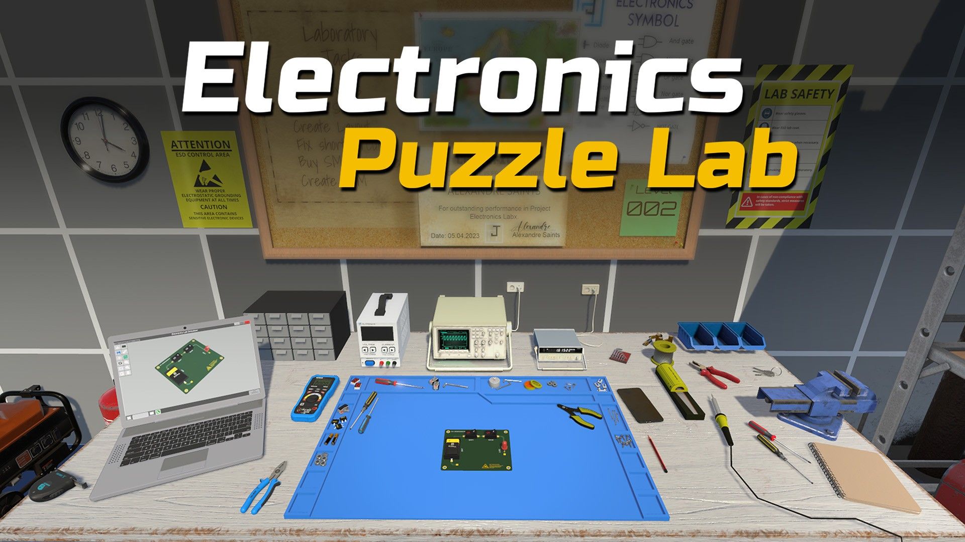 [NSW] 일렉트로닉스 퍼즐 랩 (Electronics Puzzle Lab)