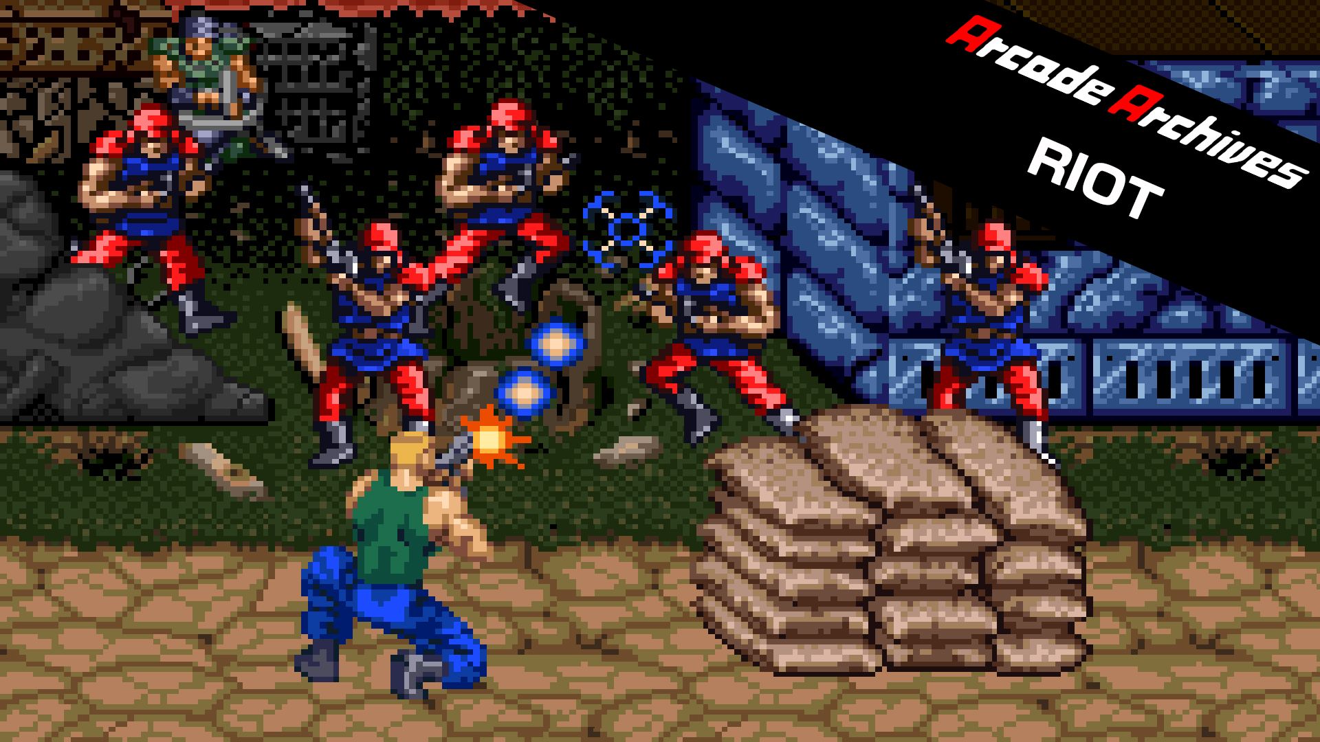 [NSW] 아케이드 아카이브 라이엇 (Arcade Archives RIOT)