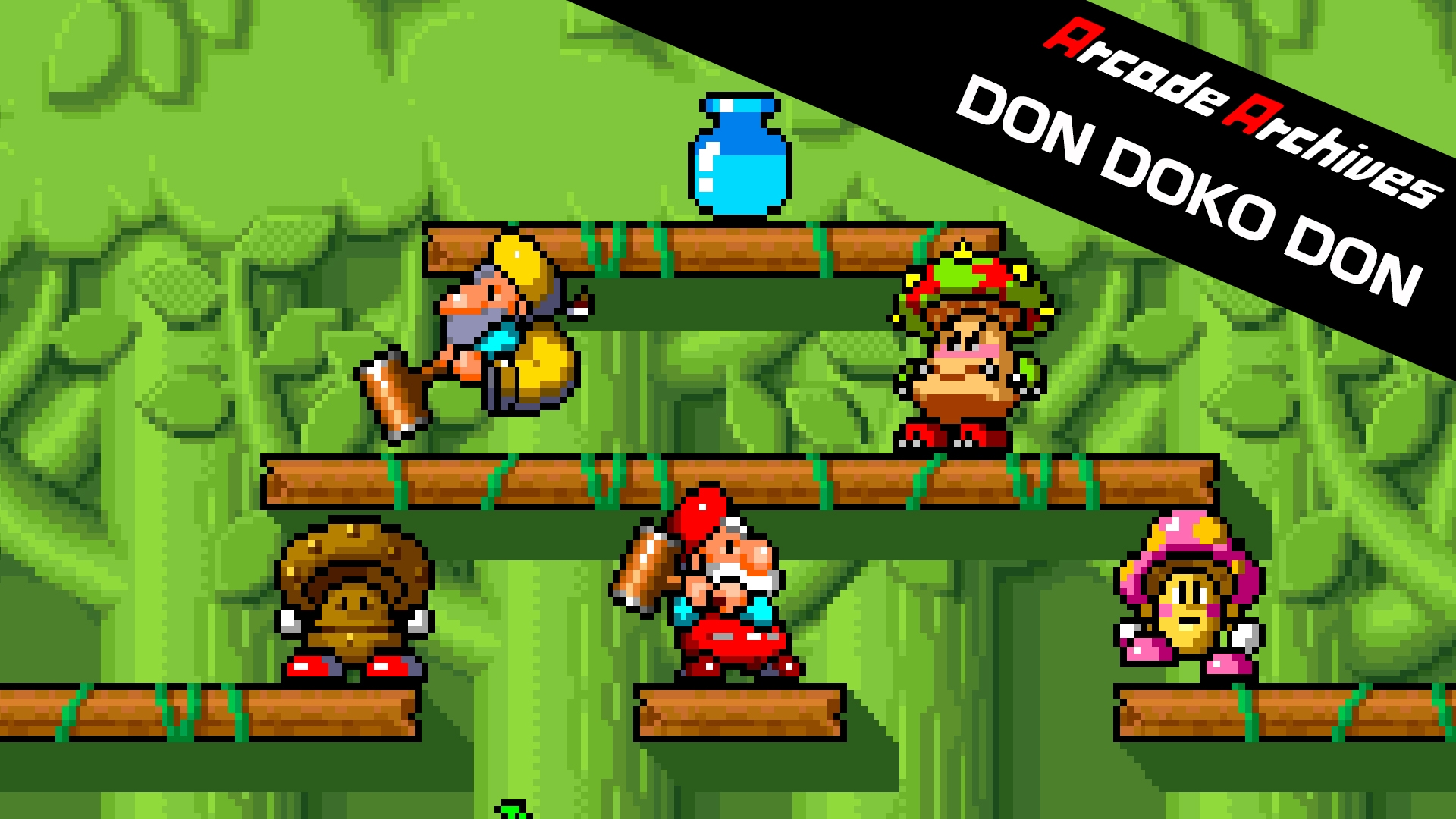 [NSW] 아케이드 아카이브 돈 도코 돈 (Arcade Archives DON DOKO DON)