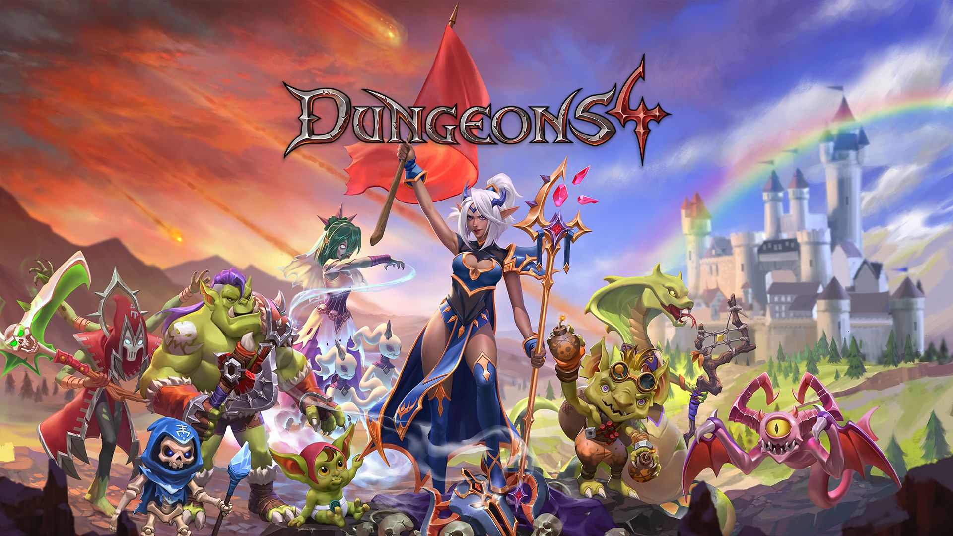 [NSW] 던전스 4 (Dungeons 4)