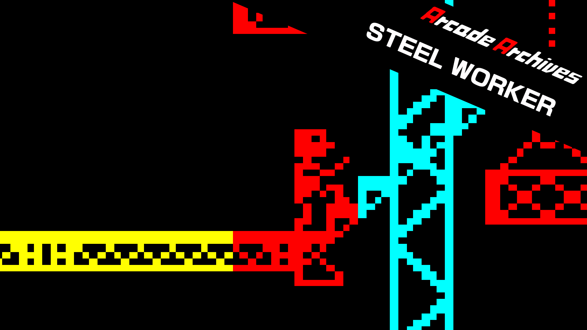 [NSW] 아케이드 아카이브 스틸 워커 (Arcade Archives STEEL WORKER)