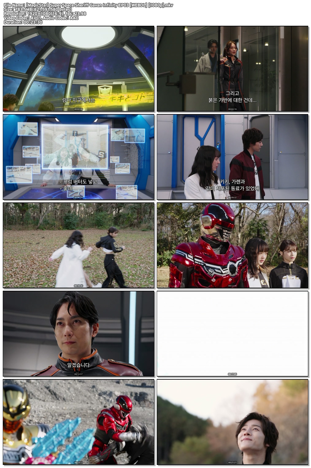 초우주형사 갸반 인피니티 제3화 키키와 코토