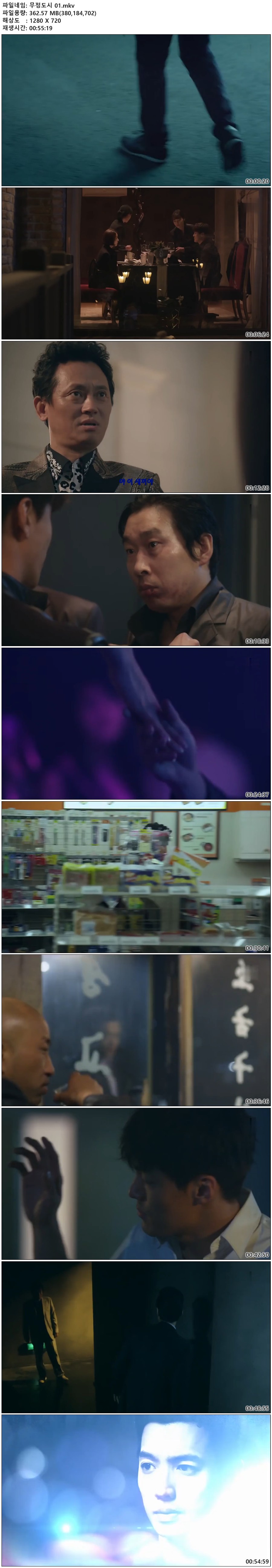 무정도시 (2013) 20부작 720p [한글자막]