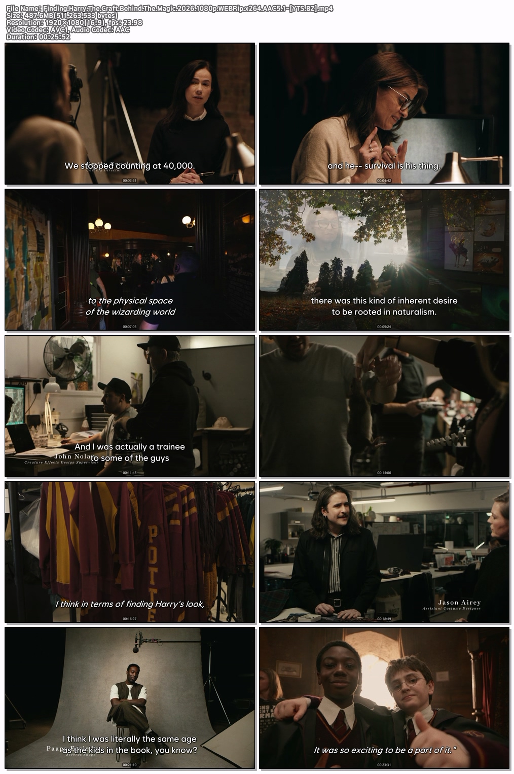 (영자막) Finding Harry The Craft Behind The Magic (2026) [1080p]