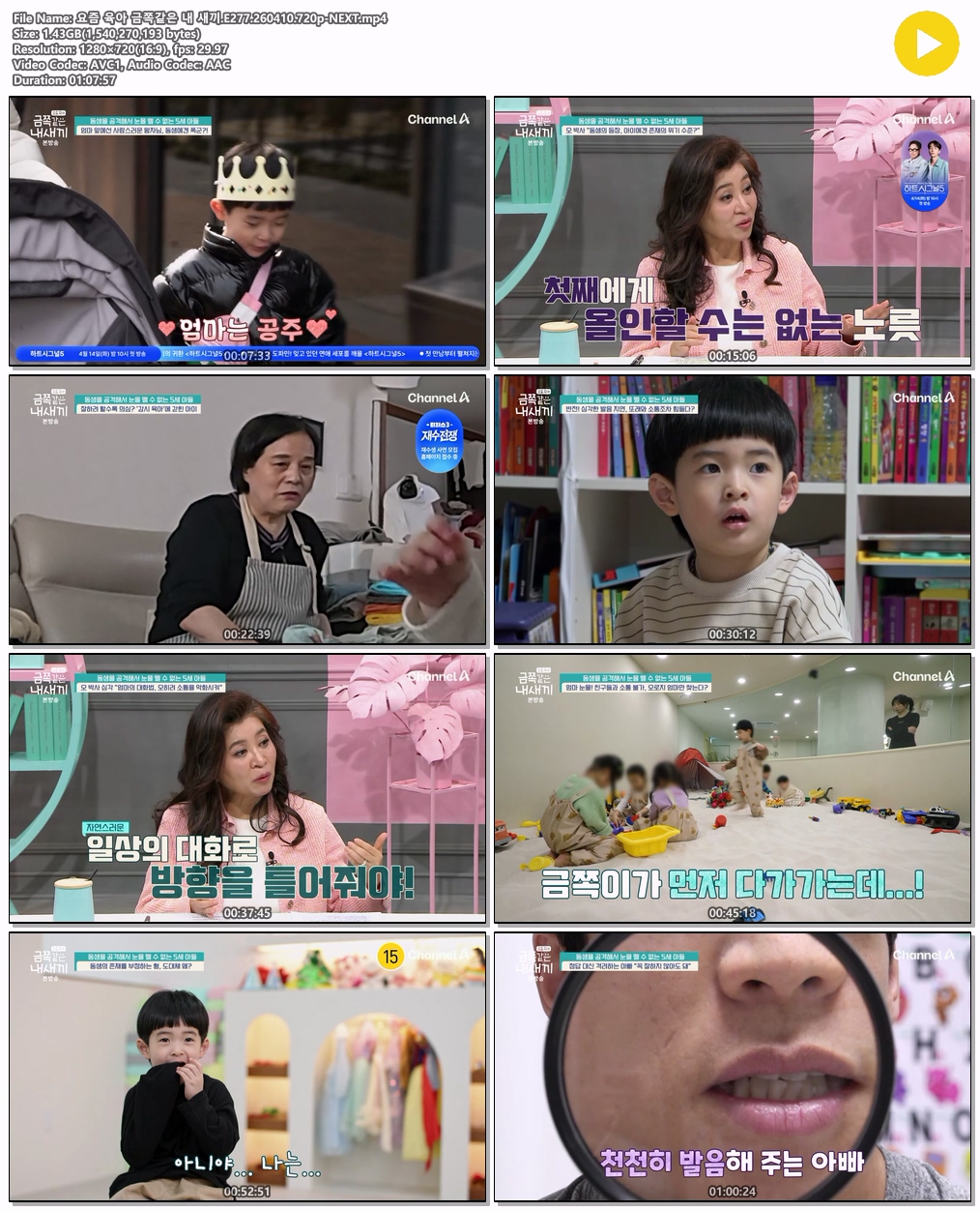 요즘 육아 금쪽같은 내 새끼.E277.260410.720p-NEXT