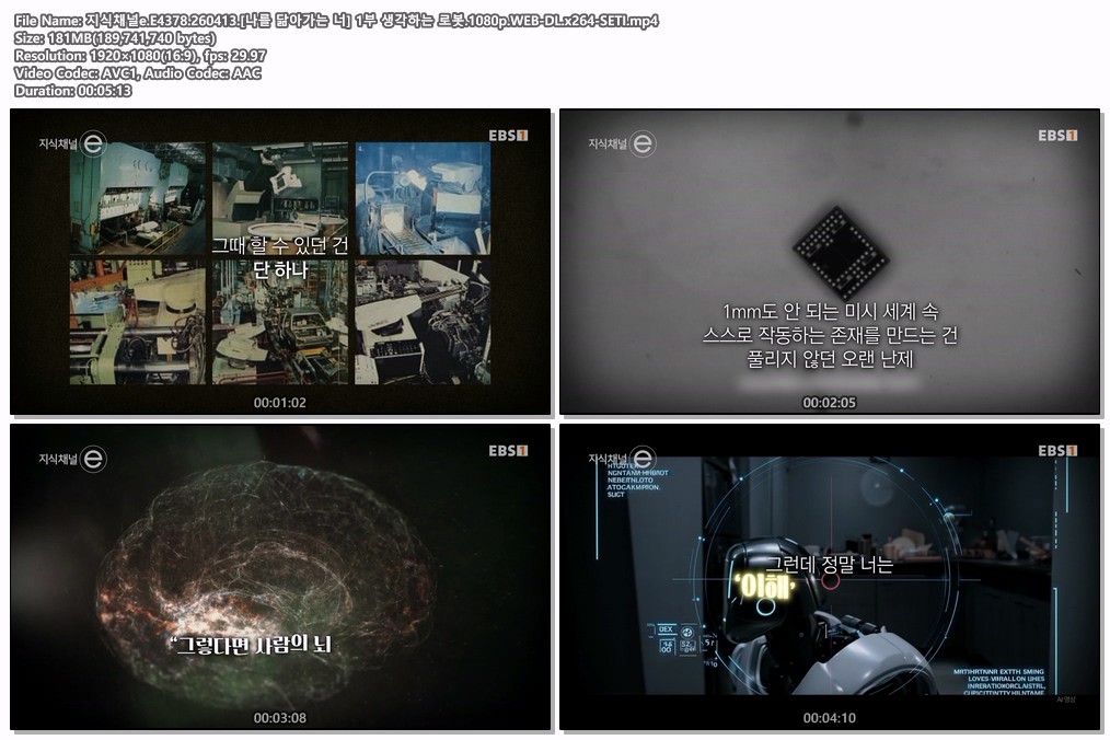 지식채널e.E4378.260413.[나를 닮아가는 너] 1부 생각하는 로봇.1080p.WEB-DL.x264-SETI