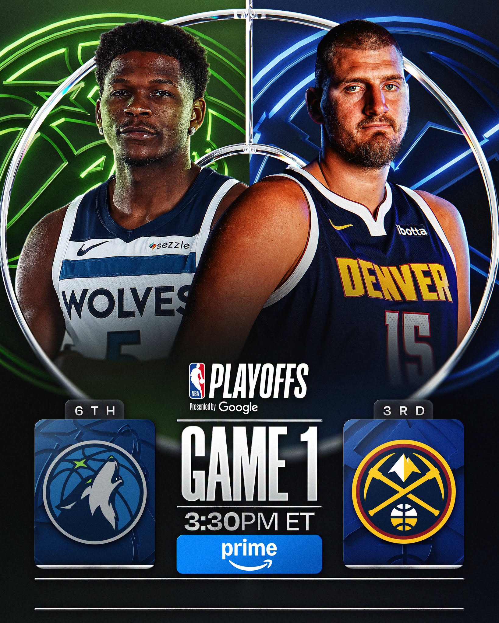 [핖.NBA] 26.04.19 WC.PO.R1.G1 미네소타 VS 덴버 [720P.prime]