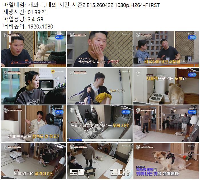 개와 늑대의 시간 시즌2.E15.260422.1080p.H264-F1RST