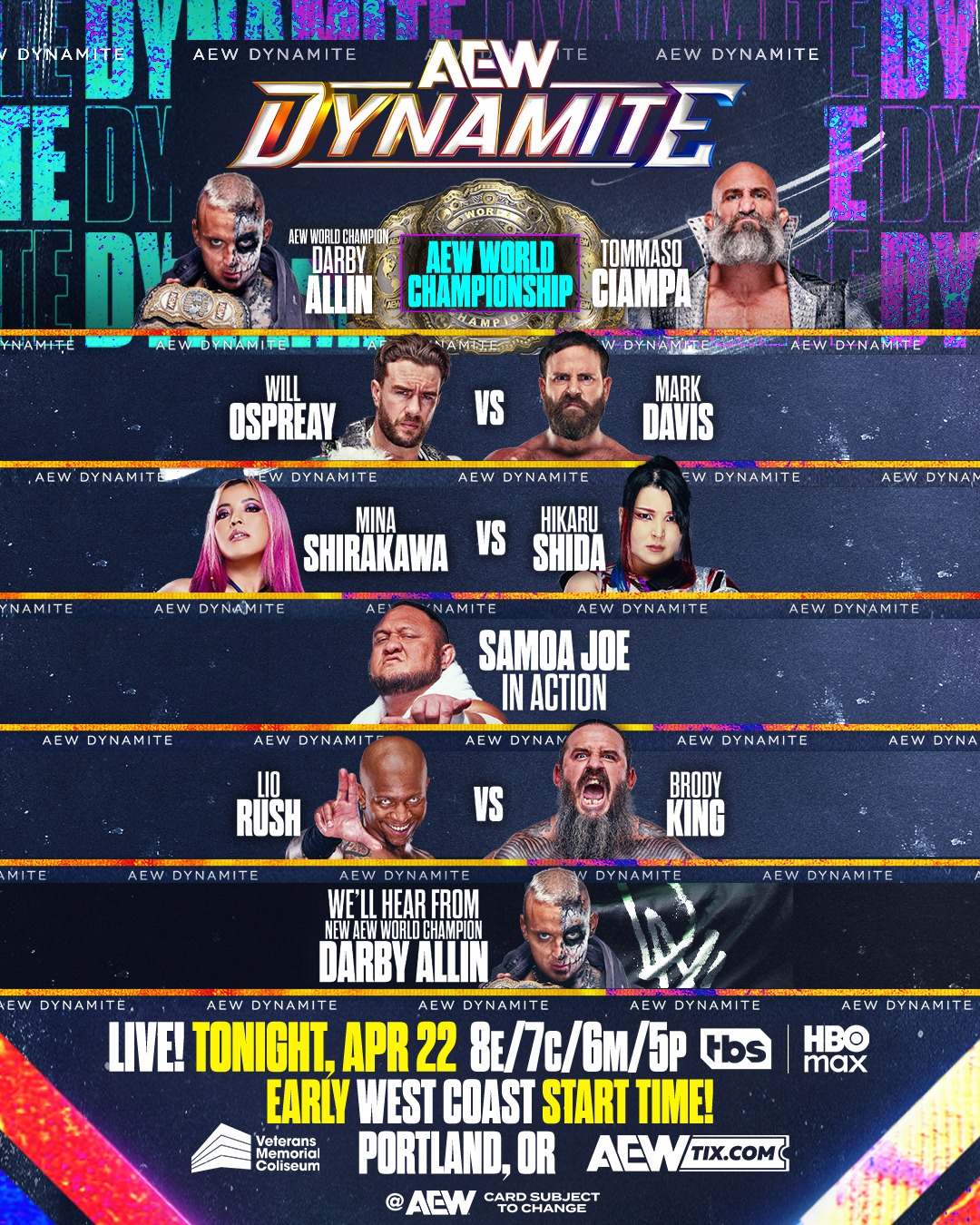 [핖.AEW] Dynamite.26.04.22 [1080P.MyAEW.FHD]