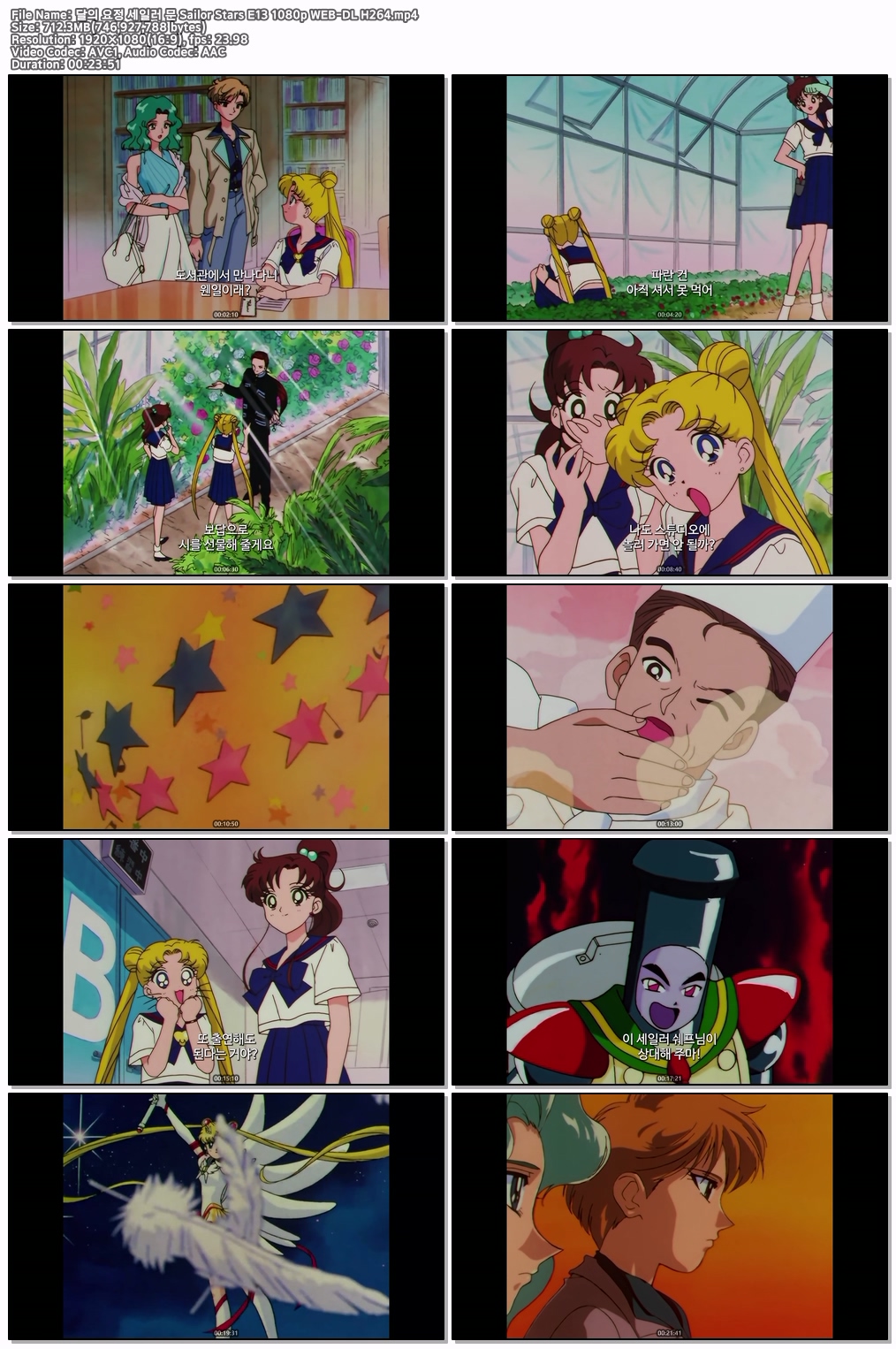 달의 요정 세일러 문 Sailor Stars E13 1080p WEB-DL H264