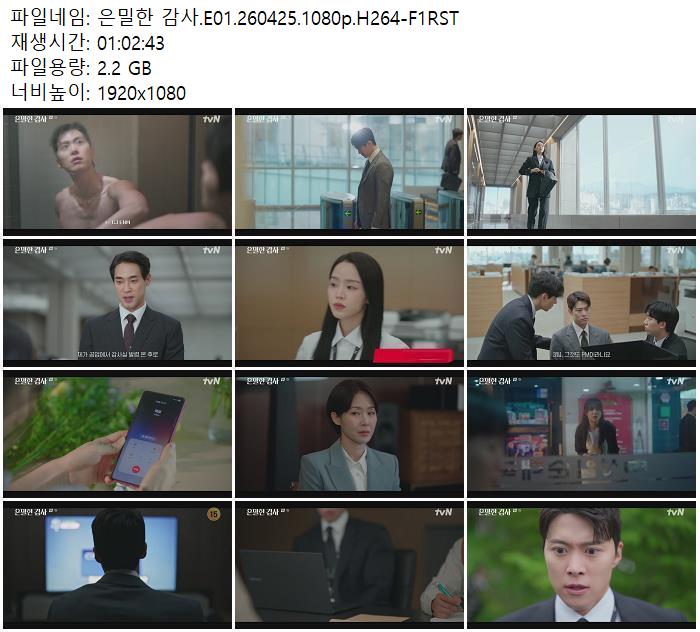 은밀한 감사.E01.260425.1080p.H264-F1RST
