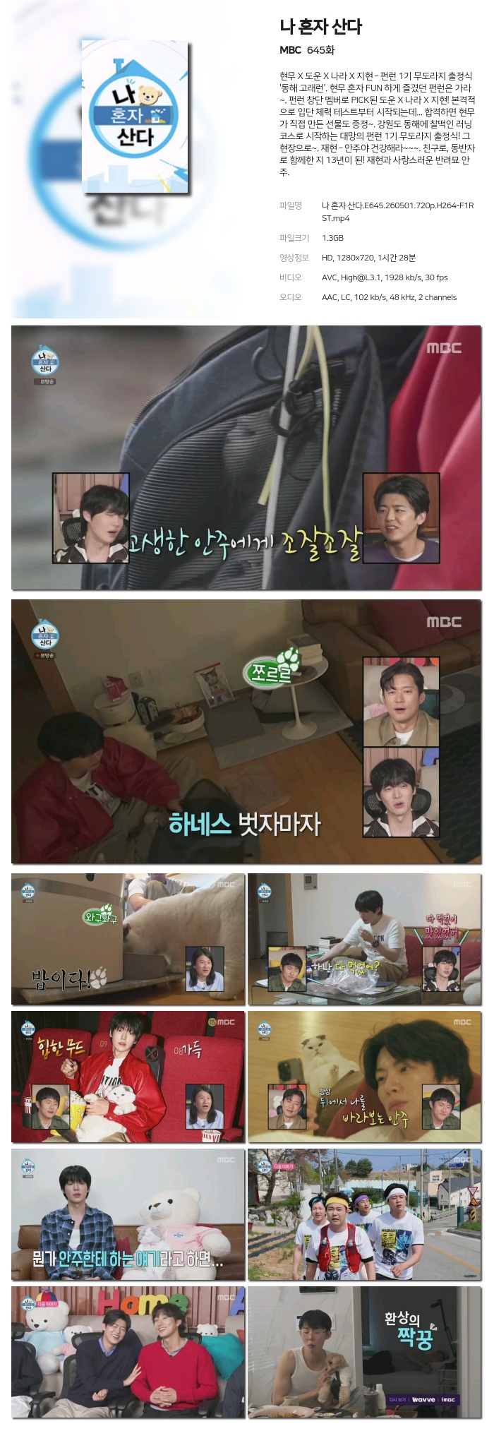 나 혼자 산다.E645.260501.720p.H264-F1RST