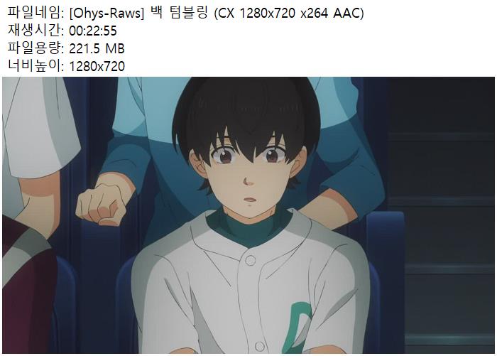 [Ohys-Raws] 백 텀블링 (CX 1280x720 x264 AAC)