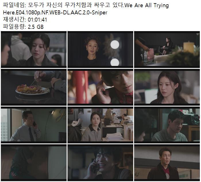 모두가 자신의 무가치함과 싸우고 있다.We Are All Trying Here.E04.1080p.NF.WEB-DL.AAC.2.0-Sniper
